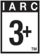 IARC 3+ rating icon